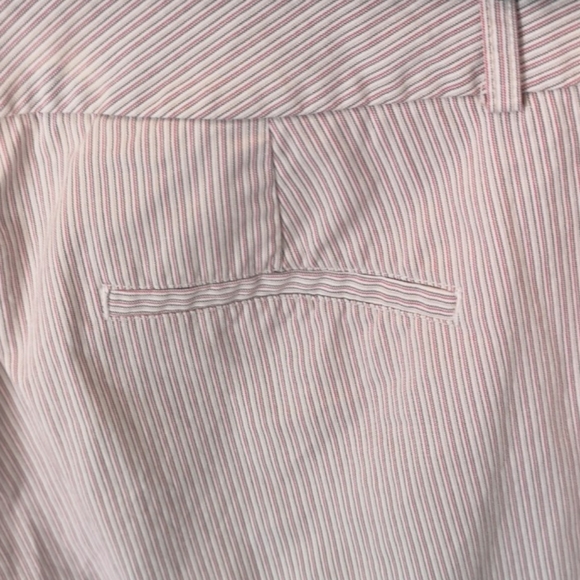 Dockers Pink & White Pinstriped Capris - Picture 8 of 10